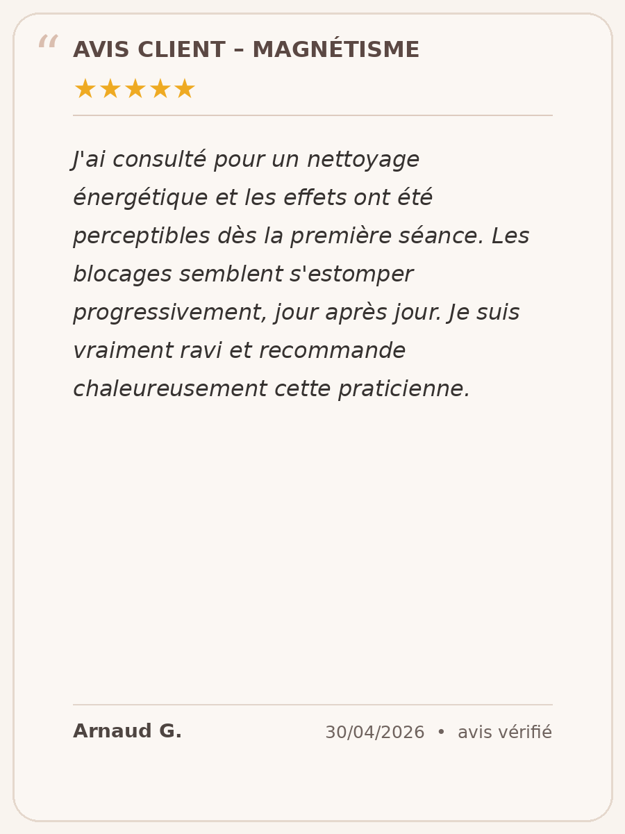 avis client arnaud g format cdp(1)